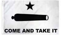 Come and Take It Gonzales  Printed Polyester Flag 3ft by 5ft