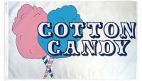 Cotton Candy Printed Polyester Flag 3ft by 5ft