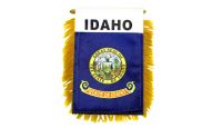 Idaho Rearview Mirror Mini Banner 4in by 6in