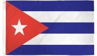 Cuba Printed Polyester DuraFlag 3ft by 5ft