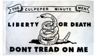 Culpeper Minutemen Printed Polyester DuraFlag 3ft by 5ft