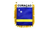Curacao Rearview Mirror Mini Banner 4in by 6in