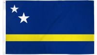 Curacao Printed Polyester Flag 2ft by 3ft
