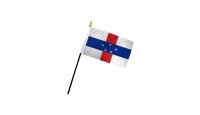 Netherlands Antilles 4x6in Stick Flag