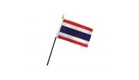 Thailand 4x6in Stick Flag