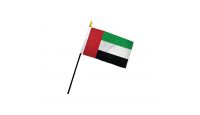 United Arab Emirates 4x6in Stick Flag