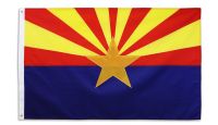Embroidered Polyester Arizona Flag 3ft by 5ft.