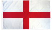 England Printed Polyester Flag 2ft by 3ft
