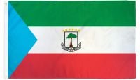 Equatorial Guinea Printed Polyester Flag 2ft by 3ft