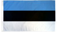 Estonia Printed Polyester Flag 2ft by 3ft