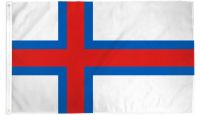 Faroe Island Printed Polyester Flag 3ft by 5ft