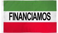 Financiamos Printed Polyester Flag 3ft by 5ft