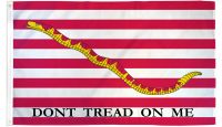 First Navy Jack Printed Polyester Flag 3ft by 5ft