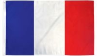France Printed Polyester Flag 3ft by 5ft