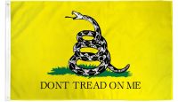 Don't Tread On Me Gadsden  Printed Polyester Flag 3ft by 5ft