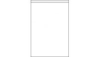 White Solid Color Garden Flag 12x18in (Snug Fit)