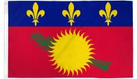 Guadeloupe Sun  Printed Polyester Flag 3ft by 5ft
