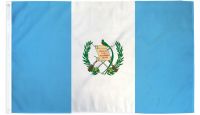 Guatemala  Printed Polyester Flag 3ft by 5ft