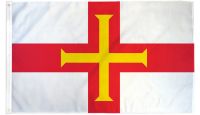 Guernsey  Printed Polyester Flag 3ft by 5ft