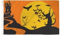 Halloween Night Printed Polyester Flag 3ft by 5ft