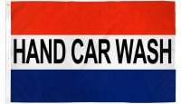 Hand Car Wash Printed Polyester Flag 3ft by 5ft