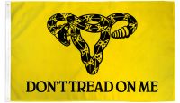 Don't Tread on Me Women's Rights Gadsden Printed Polyester Flag 3ft by 5ft