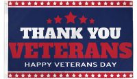 Veteran's Day Printed Polyester Flag 3ft by 5ft