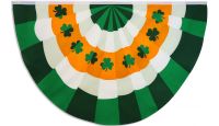 St. Patrick's Day Printed Polyester Bunting Flag 5ft by 3ft