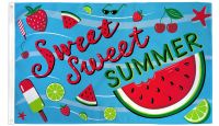 Sweet Summer Printed Polyester Flag 3ft by 5ft