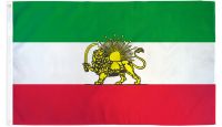 Iran Lion   Printed Polyester Flag 3ft by 5ft