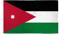 Jordan    Printed Polyester Flag 3ft by 5ft