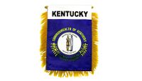 Kentucky Rearview Mirror Mini Banner 4in by 6in