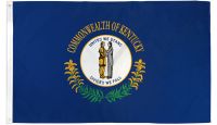 Kentucky Printed Polyester Flag 2ft by 3ft