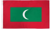 Maldives  Printed Polyester Flag 3ft by 5ft