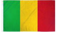 Mali Printed Polyester Flag 2ft by 3ft