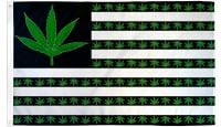 Marijuana USA Leaf   Printed Polyester Flag 3ft by 5ft