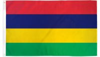 Mauritius  Printed Polyester Flag 3ft by 5ft