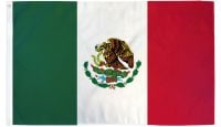 Mexico Printed Polyester Flag 2ft by 3ft