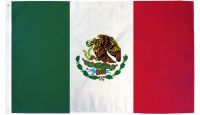 Mexico Printed Polyester Flag 3ft by 5ft