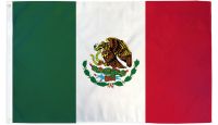 Mexico Printed Polyester Flag 4ft by 6ft