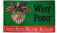 West Point Printed Polyester Flag 3ft by 5ft