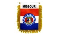 Missouri Rearview Mirror Mini Banner 4in by 6in