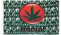Marijuana Hemp Printed Polyester Flag 3ft by 5ft