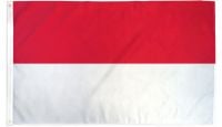 Monaco  Printed Polyester Flag 3ft by 5ft