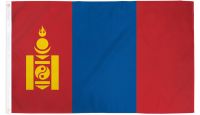 Mongolia Printed Polyester Flag 2ft by 3ft