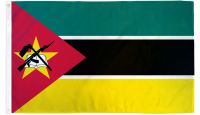 Mozambique Printed Polyester Flag 3ft by 5ft
