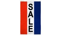 Sale Vertical Printed Polyester Flag 2ft by 3ft