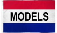 Models  Printed Polyester Flag 3ft by 5ft
