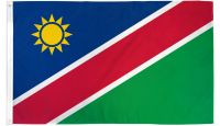 Namibia Printed Polyester Flag 2ft by 3ft