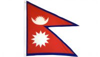 Nepal   Printed Polyester Flag 3ft by 5ft